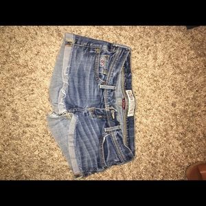 Jean shorts